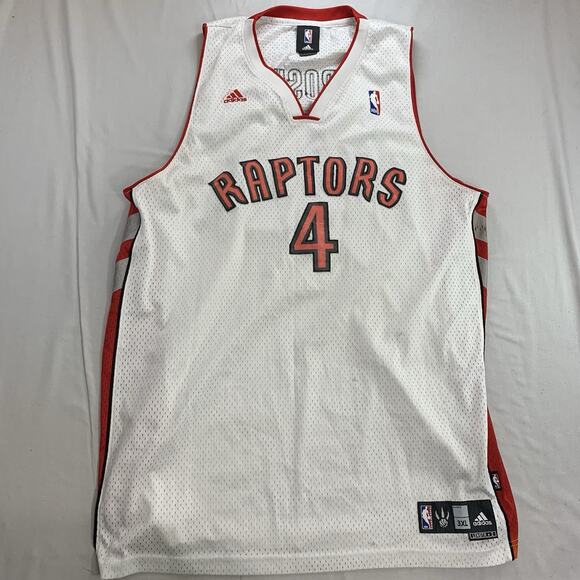 Adidas Chris Bosh Toronto Raptors Jersey Men’s Size 3XL White & Red - Picture 1 of 10